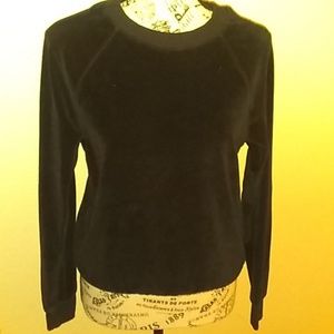 H&M DIVIDED Crushed Velvet Top